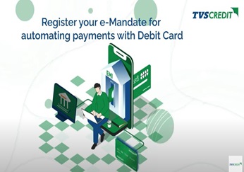 E-Mandate Registration through Debit Card